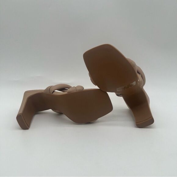 OPEN EDIT Women’s Remmy Twist Sandal Beige - Picture 10 of 15